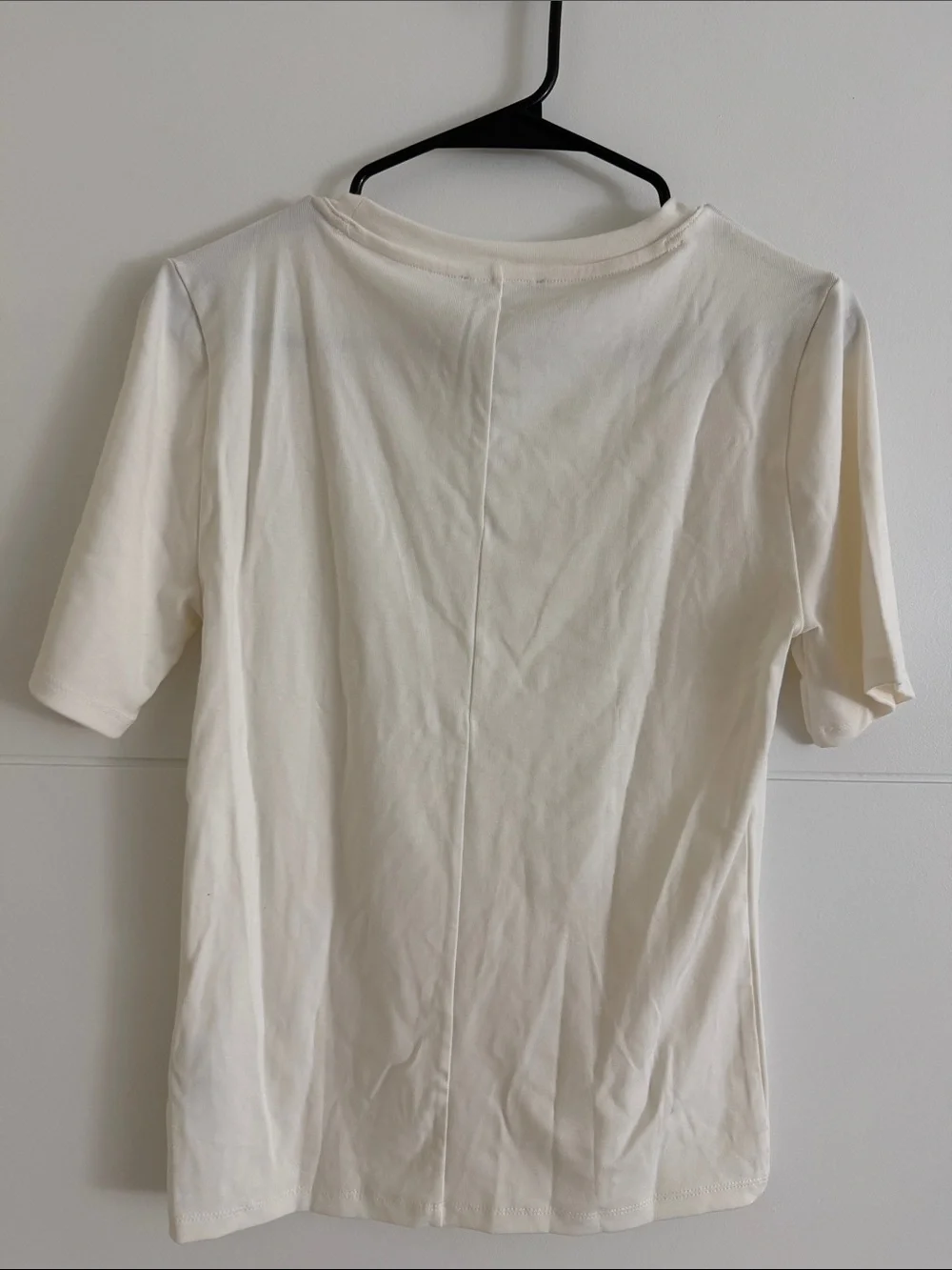 J. Crew women’s Cream Short-Sleeve Crewneck T-Shirt